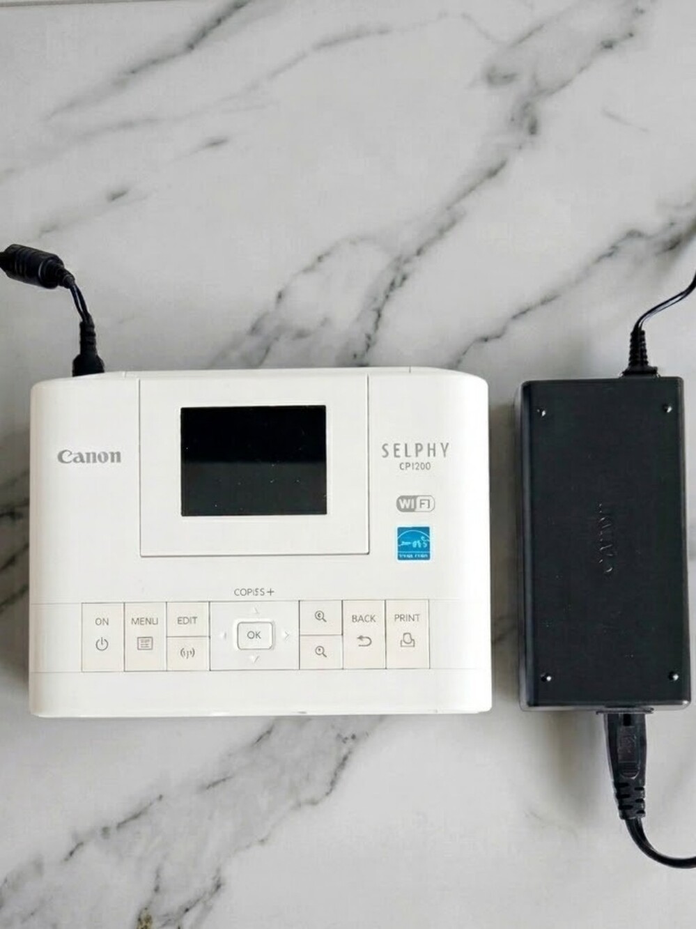 Canon SELPHY CP1200 Wireless Compact Photo Printer White